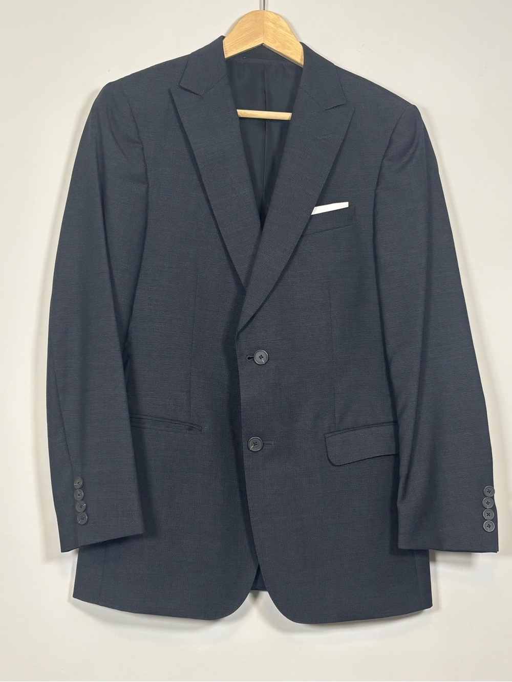 Harry Rosen x Z Zegna Charcoal Wool Suit